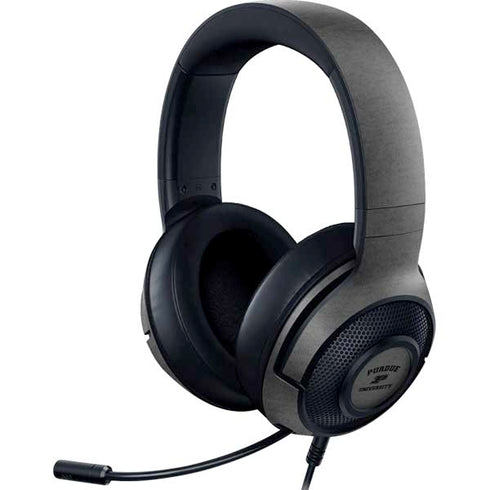Purdue University Purdue Grey Logo Razer Kraken X Skin